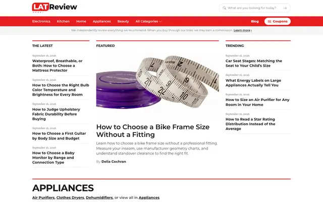 Ảnh chụp trang chủ iflmmo.lat.vn: Website review đa danh mục